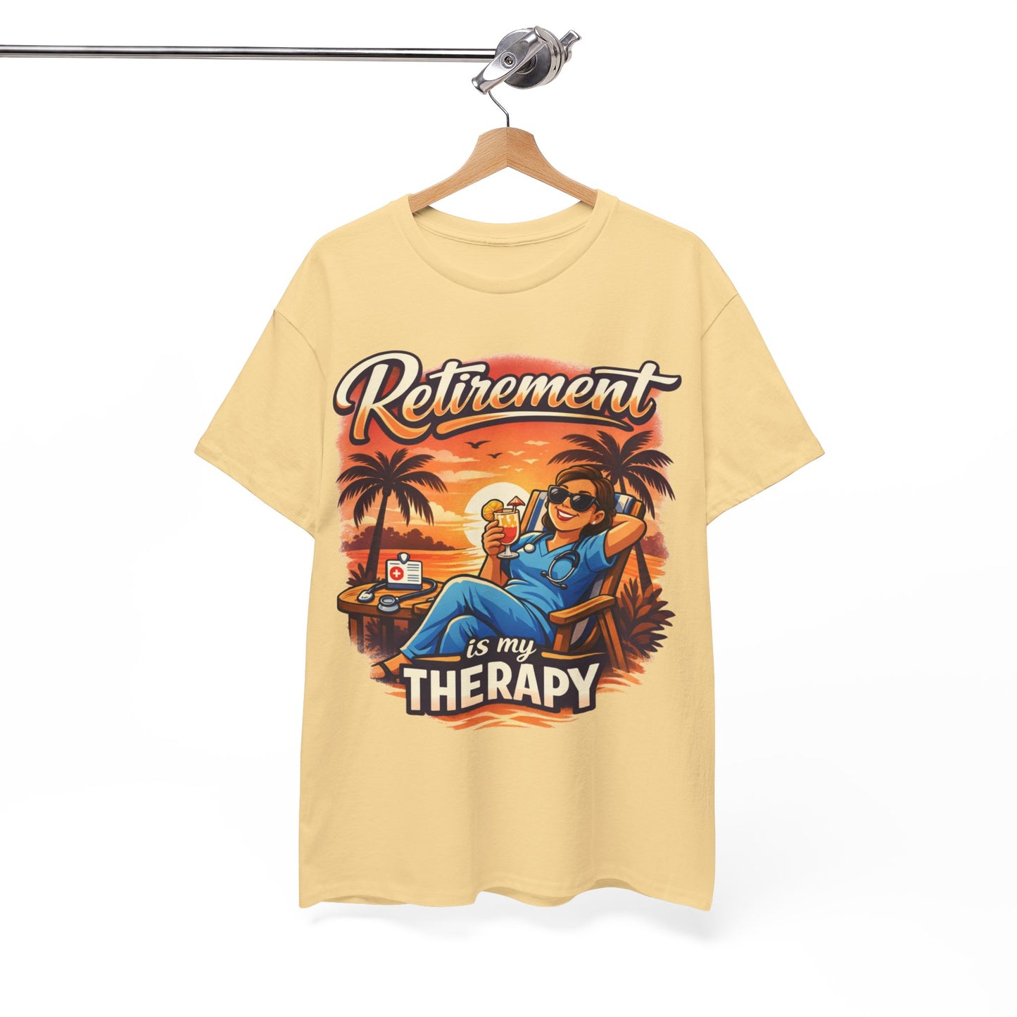 Retirement Is My Therapy - Retired Nurse T-Shirt