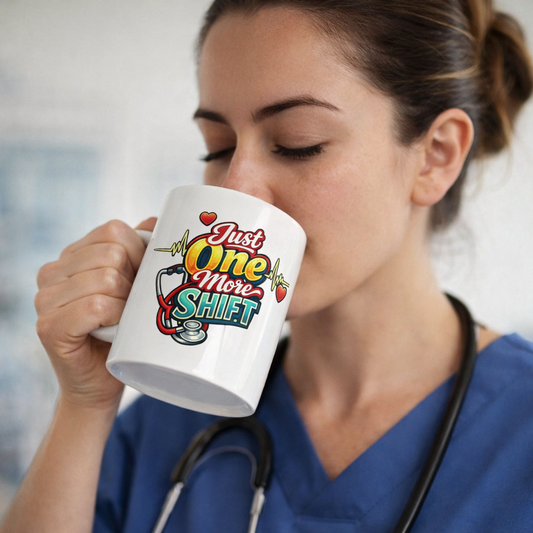 Nurse Coffee Mug -Just One More Shift