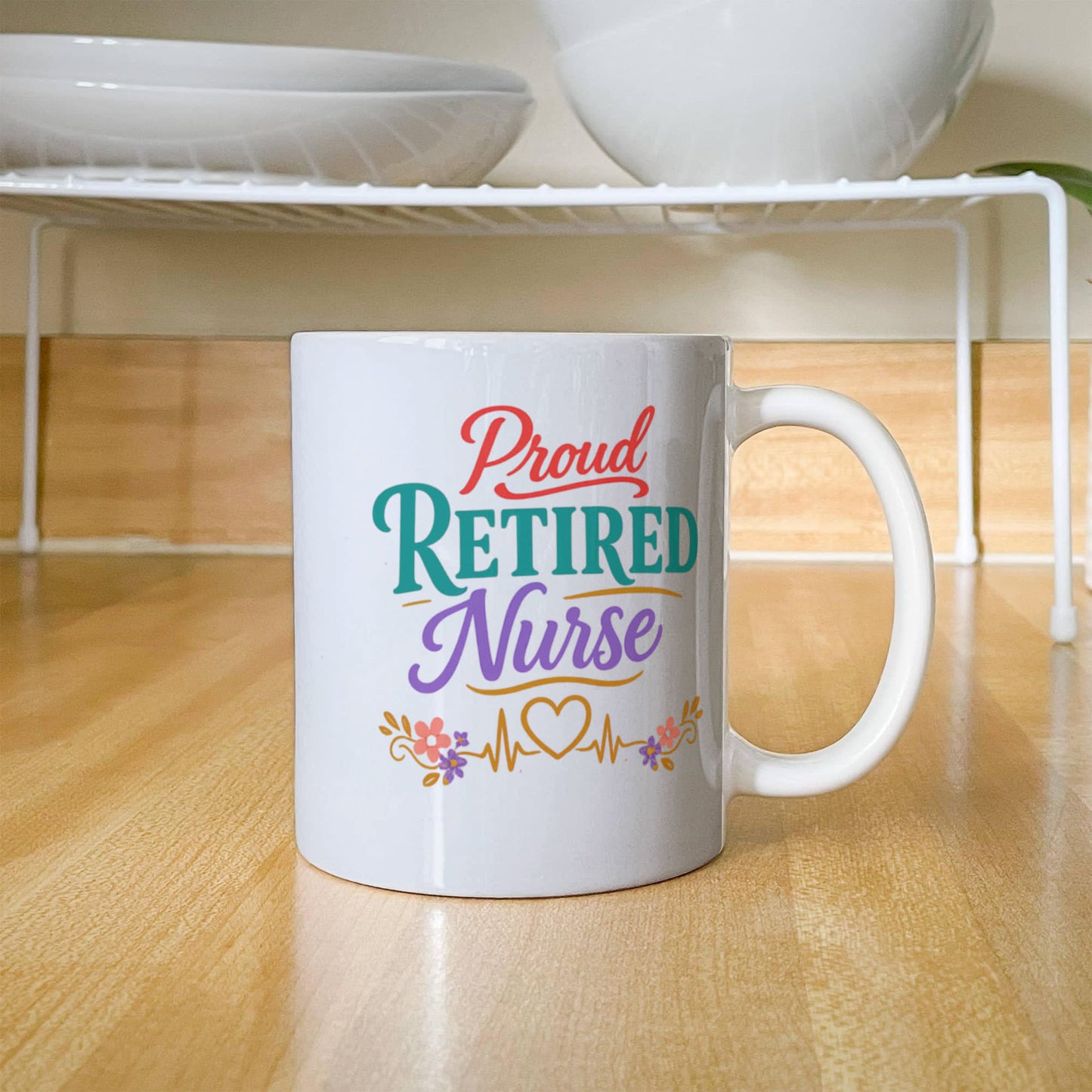 Proud Retired Nurse Coffee Mug