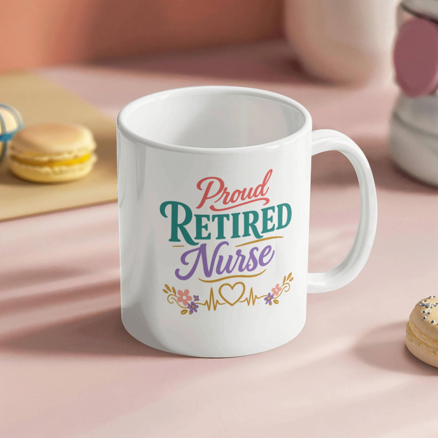 Proud Retired Nurse Coffee Mug
